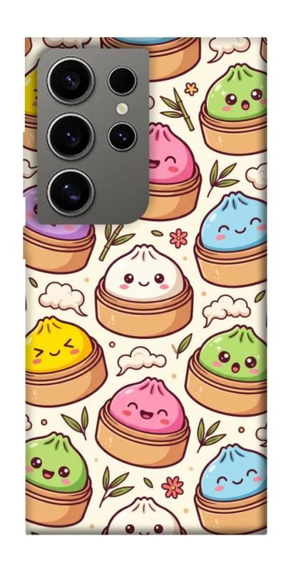 Чохол itsPrint Pattern dumpling для Samsung Galaxy S24 Ultra, паттерн, купити оптом з доставкою