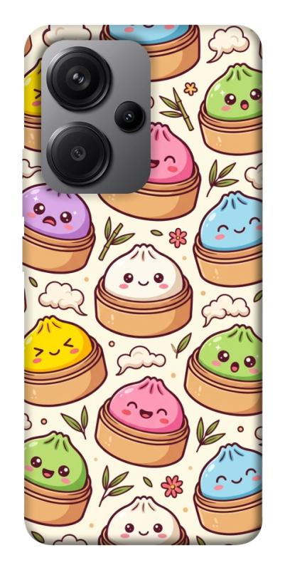 Чохол itsPrint Pattern dumpling для Xiaomi Redmi Note 13 Pro+, паттерн, купити оптом з доставкою