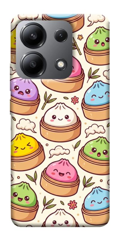 Чохол itsPrint Pattern dumpling для Xiaomi Redmi Note 13 4G, паттерн, купити оптом з доставкою