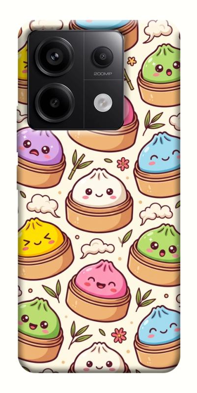 Чохол itsPrint Pattern dumpling для Xiaomi Redmi Note 13 Pro 4G, паттерн, купити оптом з доставкою