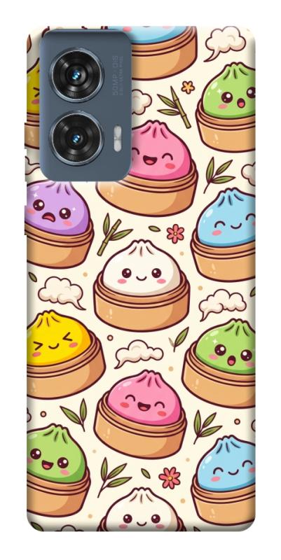Чохол itsPrint Pattern dumpling для Motorola Edge 50 Fusion, паттерн, купити оптом з доставкою