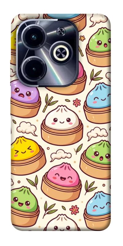 Чохол itsPrint Pattern dumpling для Infinix Hot 40i, паттерн, купити оптом з доставкою