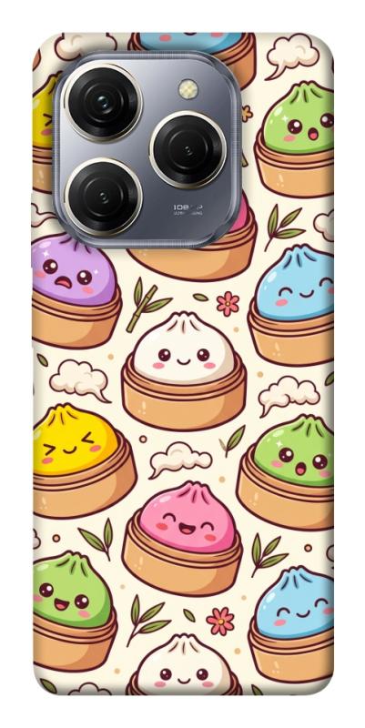 Чохол itsPrint Pattern dumpling для TECNO Spark 20 Pro, паттерн, купити оптом з доставкою