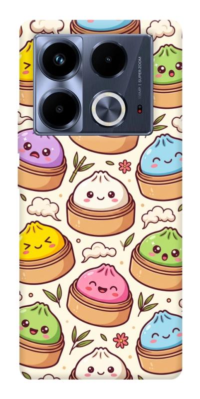Чохол itsPrint Pattern dumpling для Infinix Note 40 4G, паттерн, купити оптом з доставкою