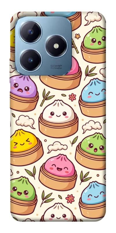 Чохол itsPrint Pattern dumpling для Realme C63 4G, паттерн, купити оптом з доставкою