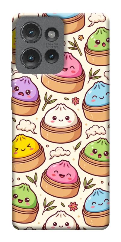 Чохол itsPrint Pattern dumpling для Motorola Edge 50, паттерн, купити оптом з доставкою