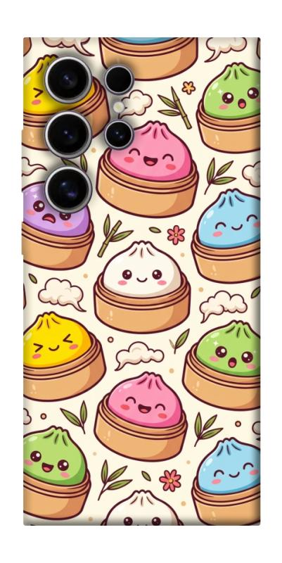 Чохол itsPrint Pattern dumpling для Samsung Galaxy S25 Ultra, паттерн, купити оптом з доставкою