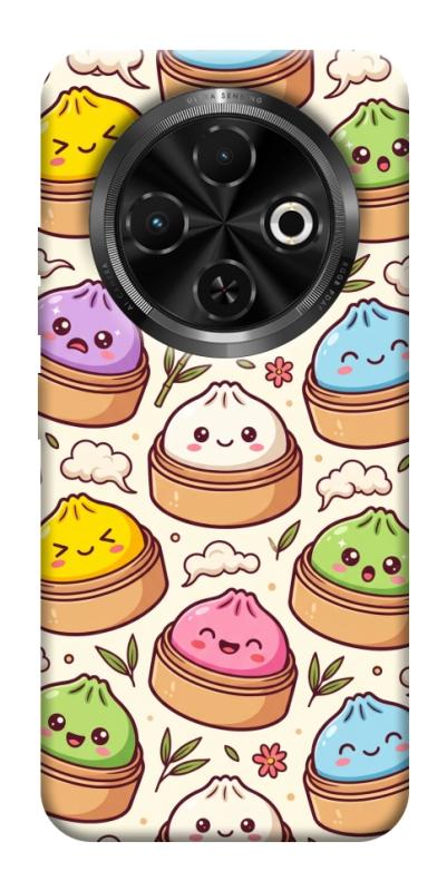 Чохол itsPrint Pattern dumpling для TECNO Spark 30C, паттерн, купити оптом з доставкою