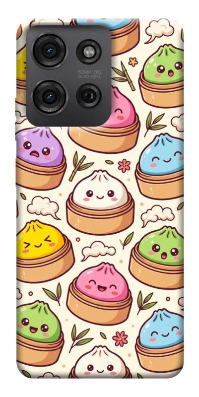 Чохол itsPrint Pattern dumpling для Motorola Moto G75 5G, паттерн, купити оптом з доставкою
