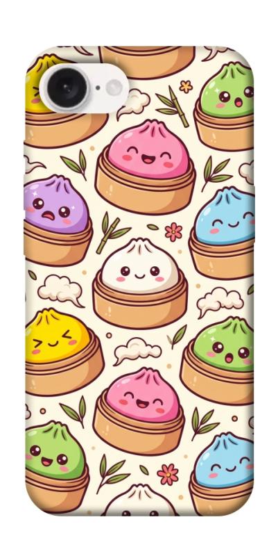 Чохол itsPrint Pattern dumpling для Apple iPhone 16e (6.1"), паттерн, купити оптом з доставкою