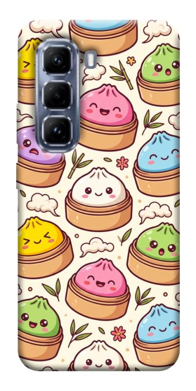 Чохол itsPrint Pattern dumpling для Infinix Hot 50 Pro, паттерн, купити оптом з доставкою