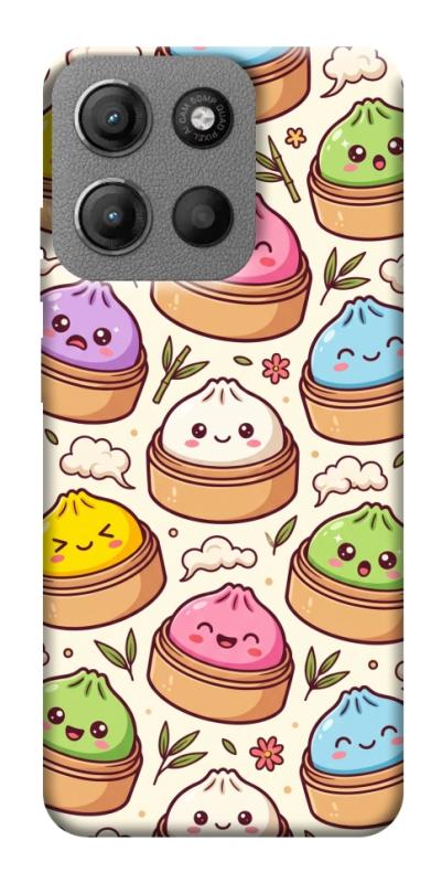 Чохол itsPrint Pattern dumpling для Motorola Moto G15 4G, паттерн, купити оптом з доставкою