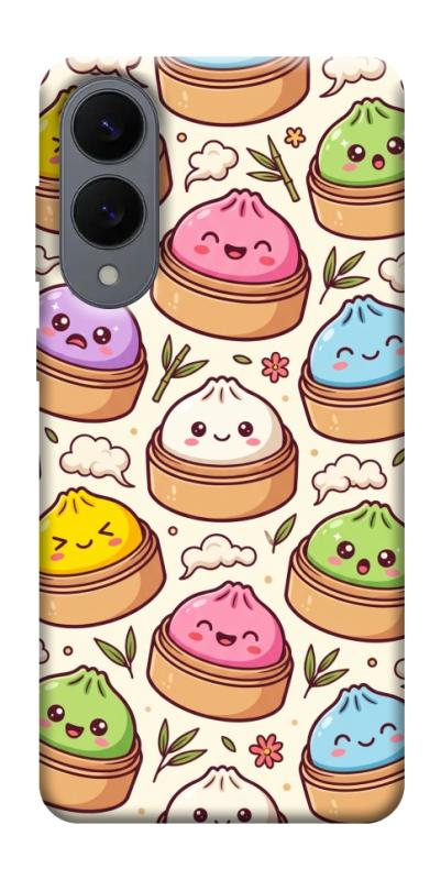 Чохол itsPrint Pattern dumpling для Samsung Galaxy S25 Edge, паттерн, купити оптом з доставкою