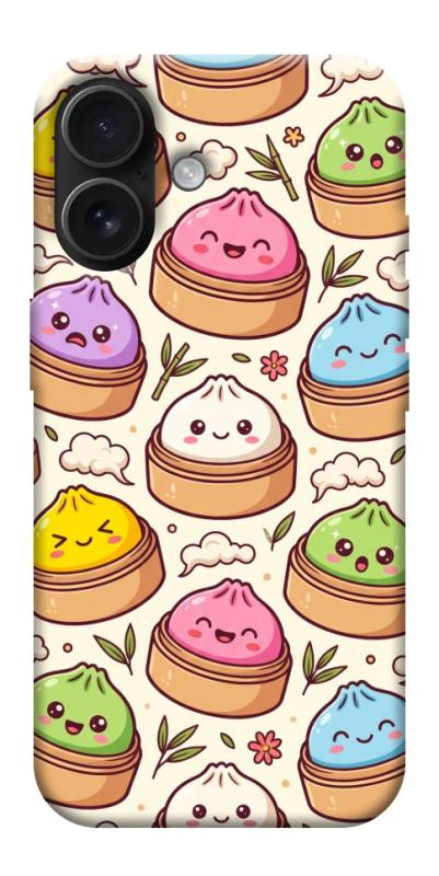 Чохол itsPrint Pattern dumpling для Apple iPhone 17 (6.3"), паттерн, купити оптом з доставкою