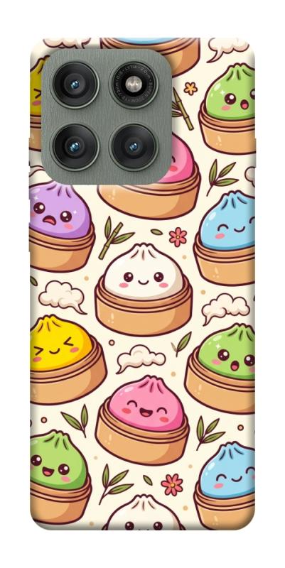 Чохол itsPrint Pattern dumpling для Motorola Edge 60 Pro, паттерн, купити оптом з доставкою