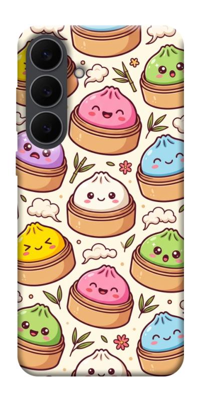 Чохол itsPrint Pattern dumpling для Samsung Galaxy S25 FE, паттерн, купити оптом з доставкою
