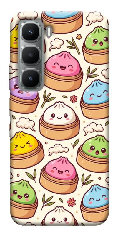 Чохол itsPrint Pattern dumpling для Infinix Hot 60 Pro, паттерн, купити оптом з доставкою