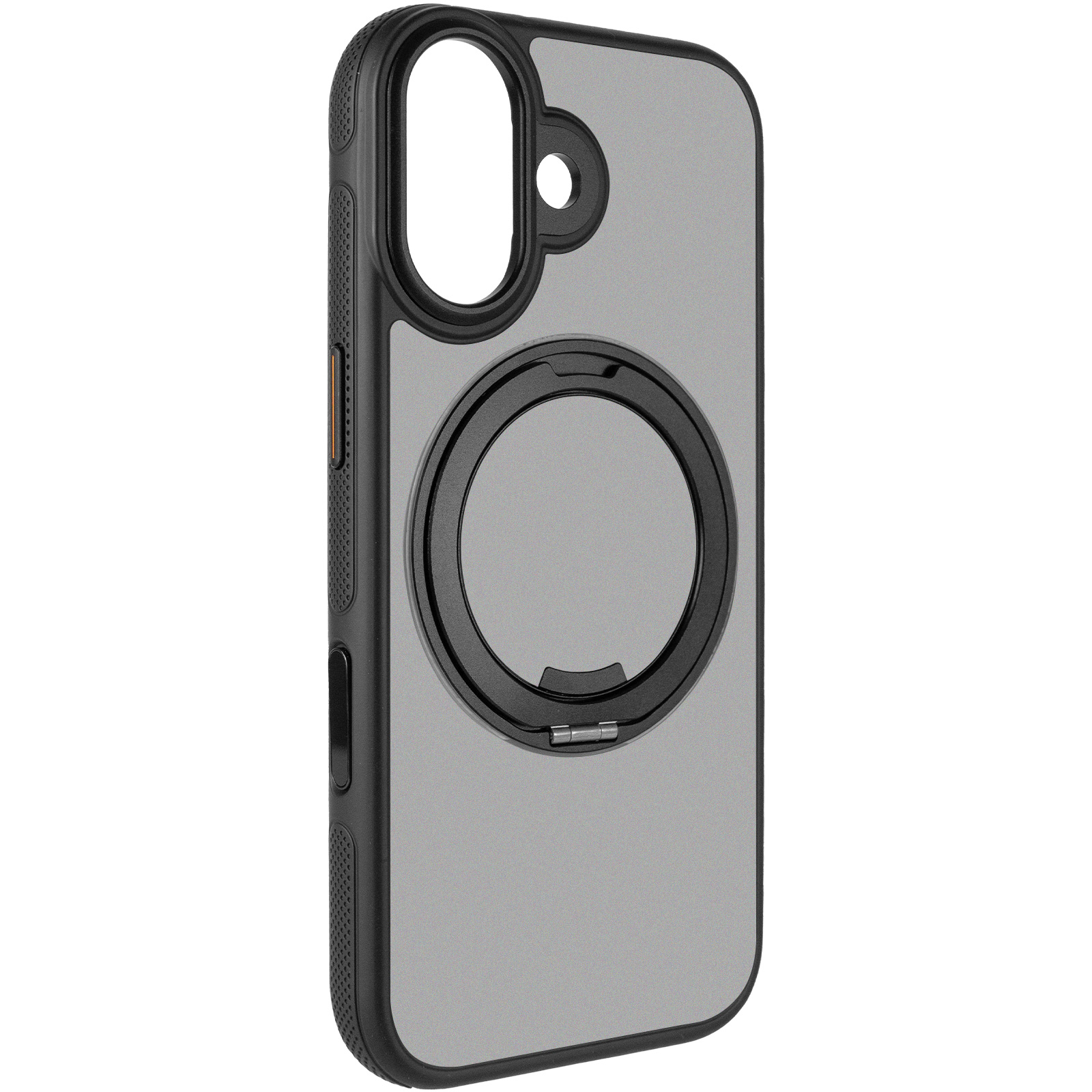 Чохол Ummi Stylish with MagSafe Ring для Apple iPhone 17 (6.3"), Black, TPU+PC, купити оптом з доставкою