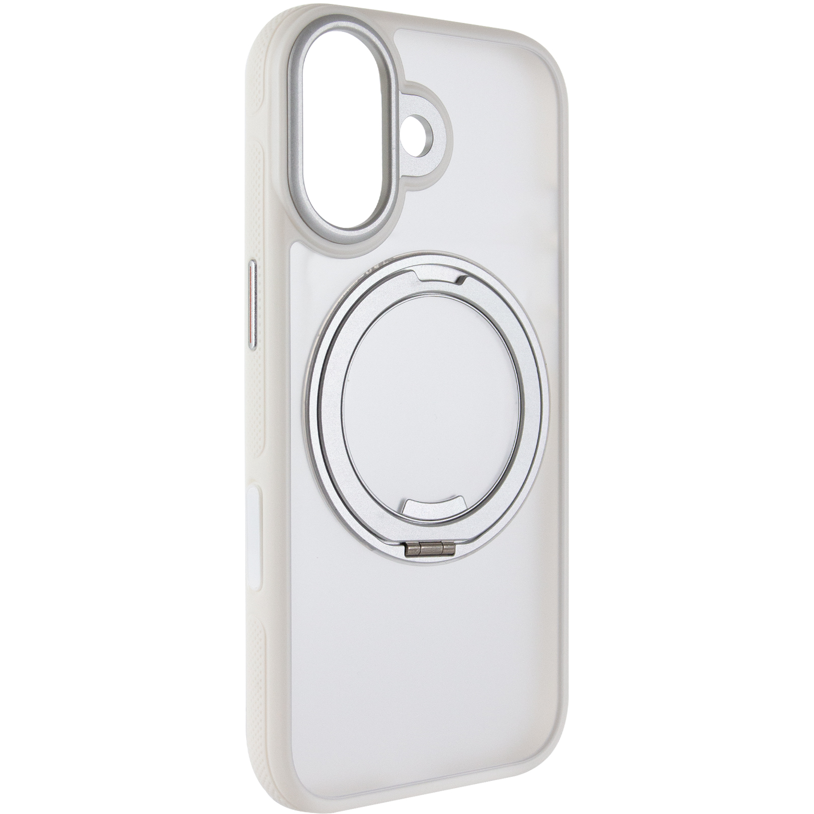 Чохол Ummi Stylish with MagSafe Ring для Apple iPhone 17 (6.3"), White, TPU+PC, купити оптом з доставкою