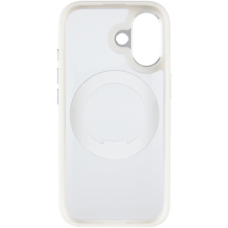 Чохол Ummi Stylish with MagSafe Ring для Apple iPhone 17 (6.3"), White 2, TPU+PC, купити оптом з доставкою
