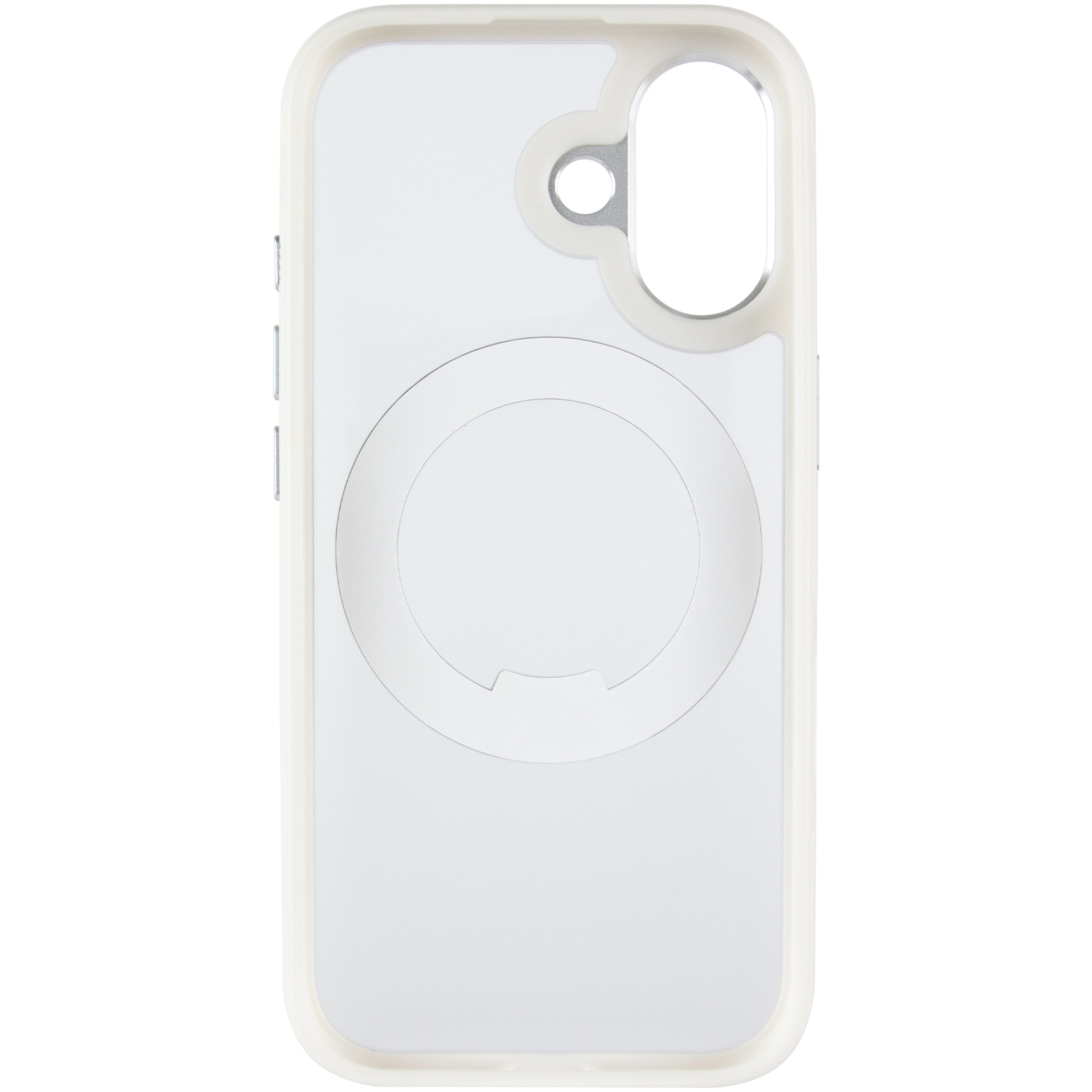 Чохол Ummi Stylish with MagSafe Ring для Apple iPhone 17 (6.3"), White 2, TPU+PC, купити оптом з доставкою