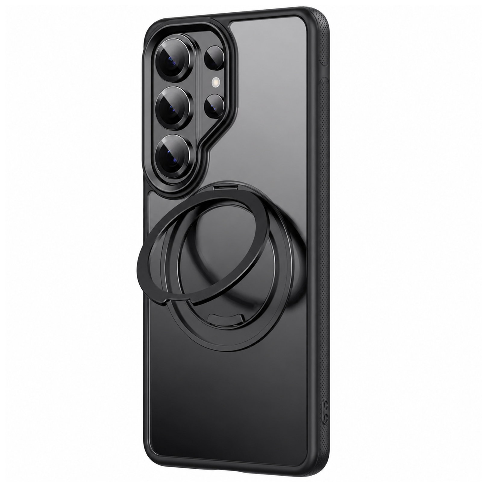 Чохол Ummi Stylish with MagSafe Ring для Samsung Galaxy S26 Ultra, Black, TPU+PC, купити оптом з доставкою