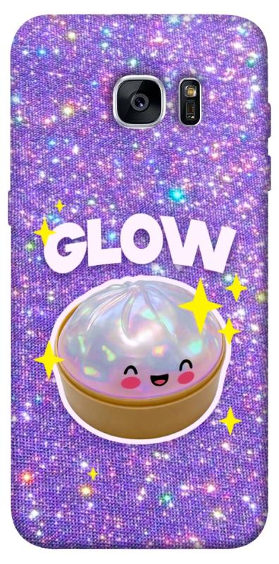 Чохол itsPrint Purple sparkle dumpling для Samsung G935F Galaxy S7 Edge, дитячі, купити оптом з доставкою