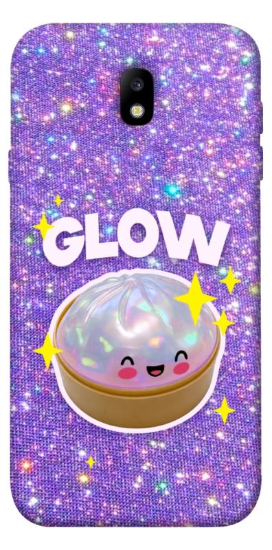 Чохол itsPrint Purple sparkle dumpling для Samsung J730 Galaxy J7 (2017), дитячі, купити оптом з доставкою