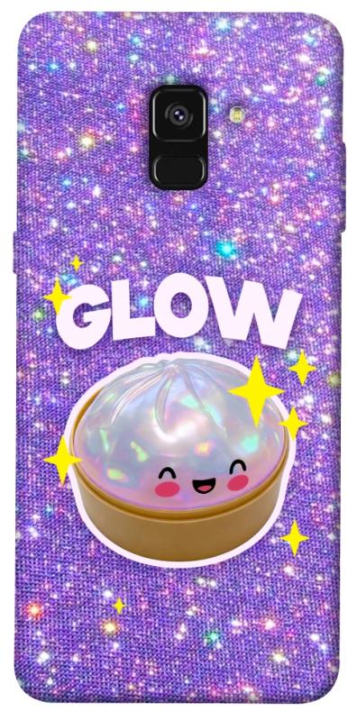 Чохол itsPrint Purple sparkle dumpling для Samsung A530 Galaxy A8 (2018), дитячі, купити оптом з доставкою
