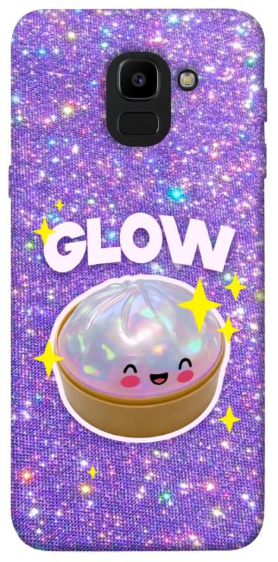 Чохол itsPrint Purple sparkle dumpling для Samsung J600F Galaxy J6 (2018), дитячі, купити оптом з доставкою