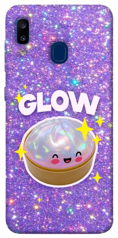 Чохол itsPrint Purple sparkle dumpling для Samsung Galaxy A20 / A30, дитячі, купити оптом з доставкою