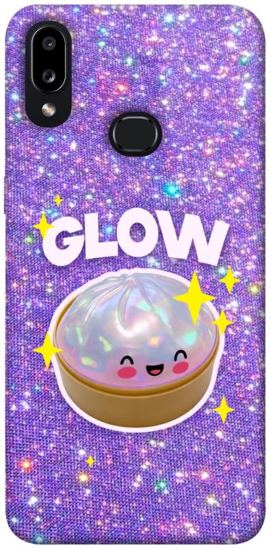 Чохол itsPrint Purple sparkle dumpling для Samsung Galaxy A10s, дитячі, купити оптом з доставкою