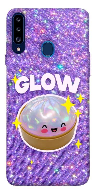 Чохол itsPrint Purple sparkle dumpling для Samsung Galaxy A20s, дитячі, купити оптом з доставкою