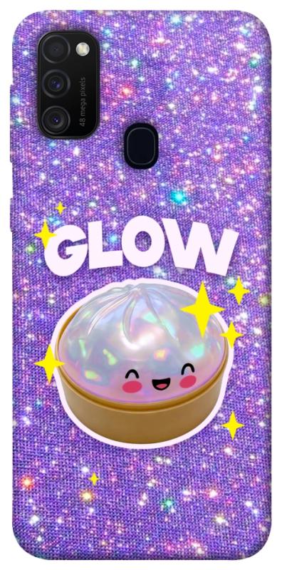 Чохол itsPrint Purple sparkle dumpling для Samsung Galaxy M30s / M21, дитячі, купити оптом з доставкою