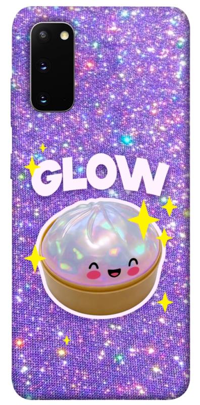 Чохол itsPrint Purple sparkle dumpling для Samsung Galaxy S20, дитячі, купити оптом з доставкою