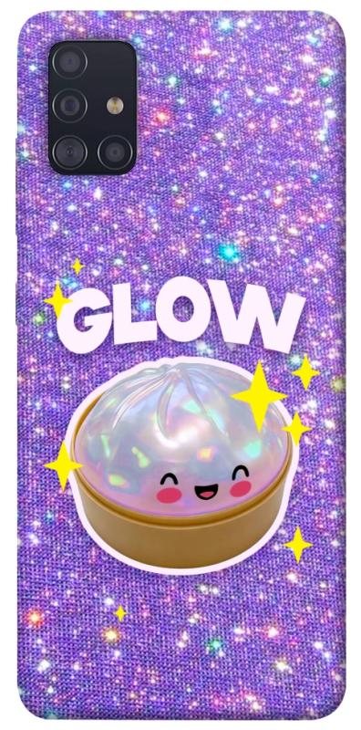 Чохол itsPrint Purple sparkle dumpling для Samsung Galaxy A51, дитячі, купити оптом з доставкою