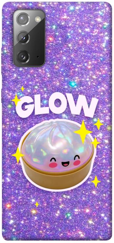 Чохол itsPrint Purple sparkle dumpling для Samsung Galaxy Note 20, дитячі, купити оптом з доставкою