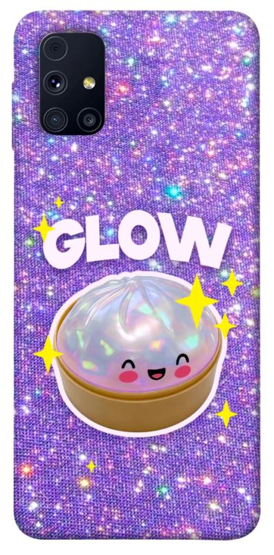 Чохол itsPrint Purple sparkle dumpling для Samsung Galaxy M31s, дитячі, купити оптом з доставкою