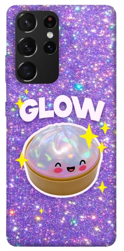 Чохол itsPrint Purple sparkle dumpling для Samsung Galaxy S21 Ultra, дитячі, купити оптом з доставкою