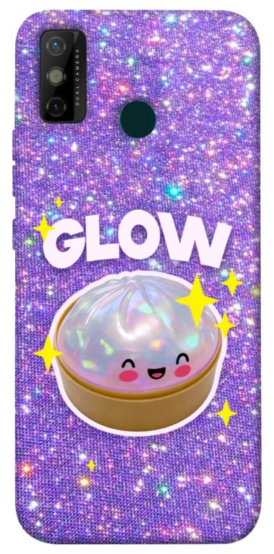 Чохол itsPrint Purple sparkle dumpling для TECNO Spark 6 Go, дитячі, купити оптом з доставкою