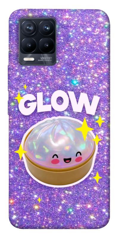 Чохол itsPrint Purple sparkle dumpling для Realme 8, дитячі, купити оптом з доставкою