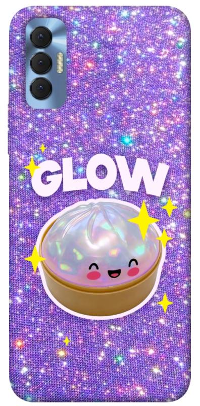 Чохол itsPrint Purple sparkle dumpling для TECNO Spark 8P, дитячі, купити оптом з доставкою