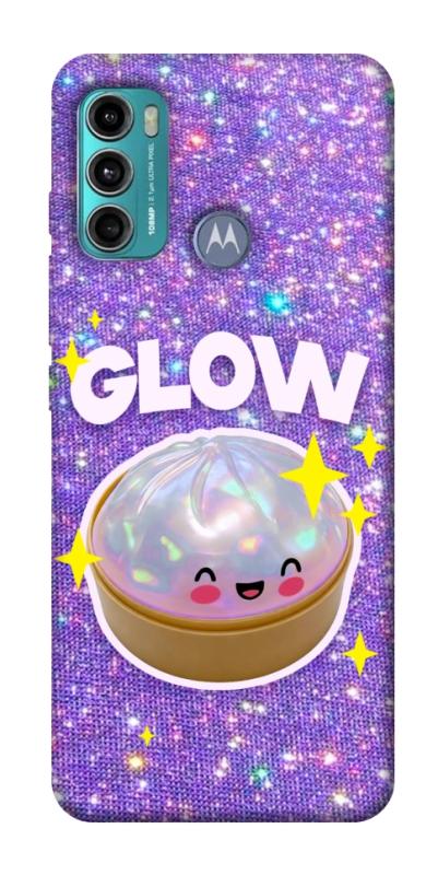 Чохол itsPrint Purple sparkle dumpling для Motorola Moto G60, дитячі, купити оптом з доставкою