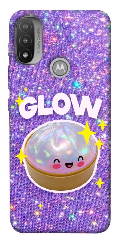 Чохол itsPrint Purple sparkle dumpling для Motorola Moto E20, дитячі, купити оптом з доставкою