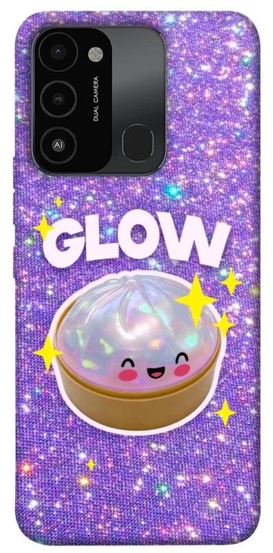Чохол itsPrint Purple sparkle dumpling для TECNO Spark 8C, дитячі, купити оптом з доставкою