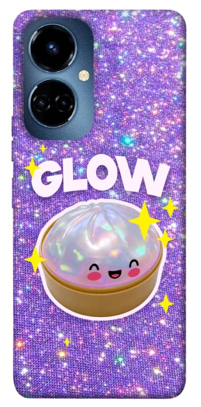 Чохол itsPrint Purple sparkle dumpling для TECNO Camon 19 (CI6n) / 19 Pro (CI8n), дитячі, купити оптом з доставкою