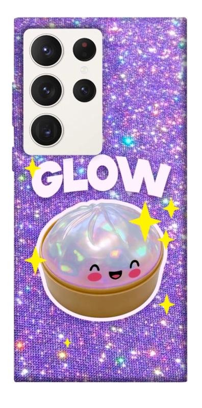 Чохол itsPrint Purple sparkle dumpling для Samsung Galaxy S23 Ultra, дитячі, купити оптом з доставкою