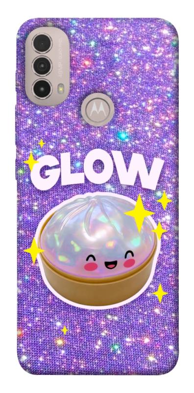 Чохол itsPrint Purple sparkle dumpling для Motorola Moto E40, дитячі, купити оптом з доставкою