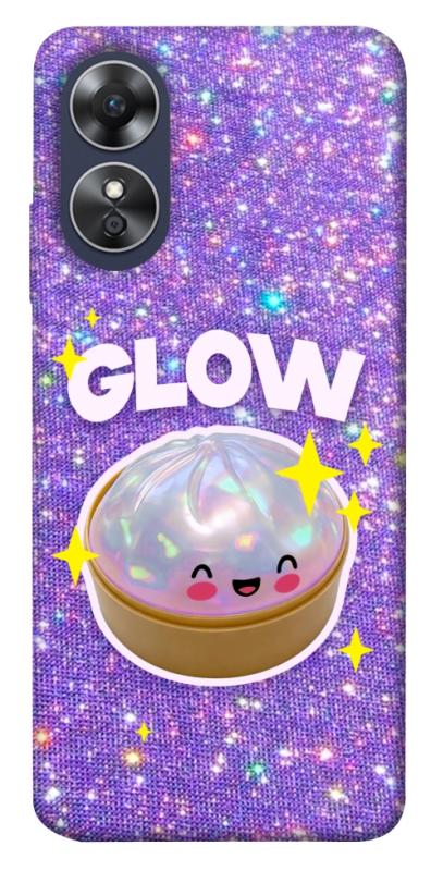 Чохол itsPrint Purple sparkle dumpling для Oppo A17, дитячі, купити оптом з доставкою