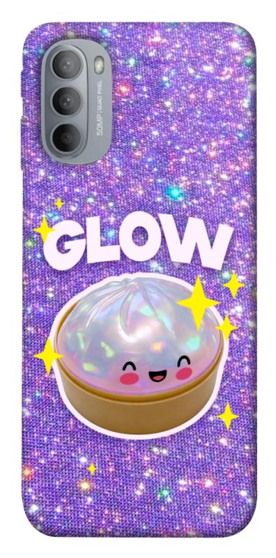Чохол itsPrint Purple sparkle dumpling для Motorola Moto G31, дитячі, купити оптом з доставкою